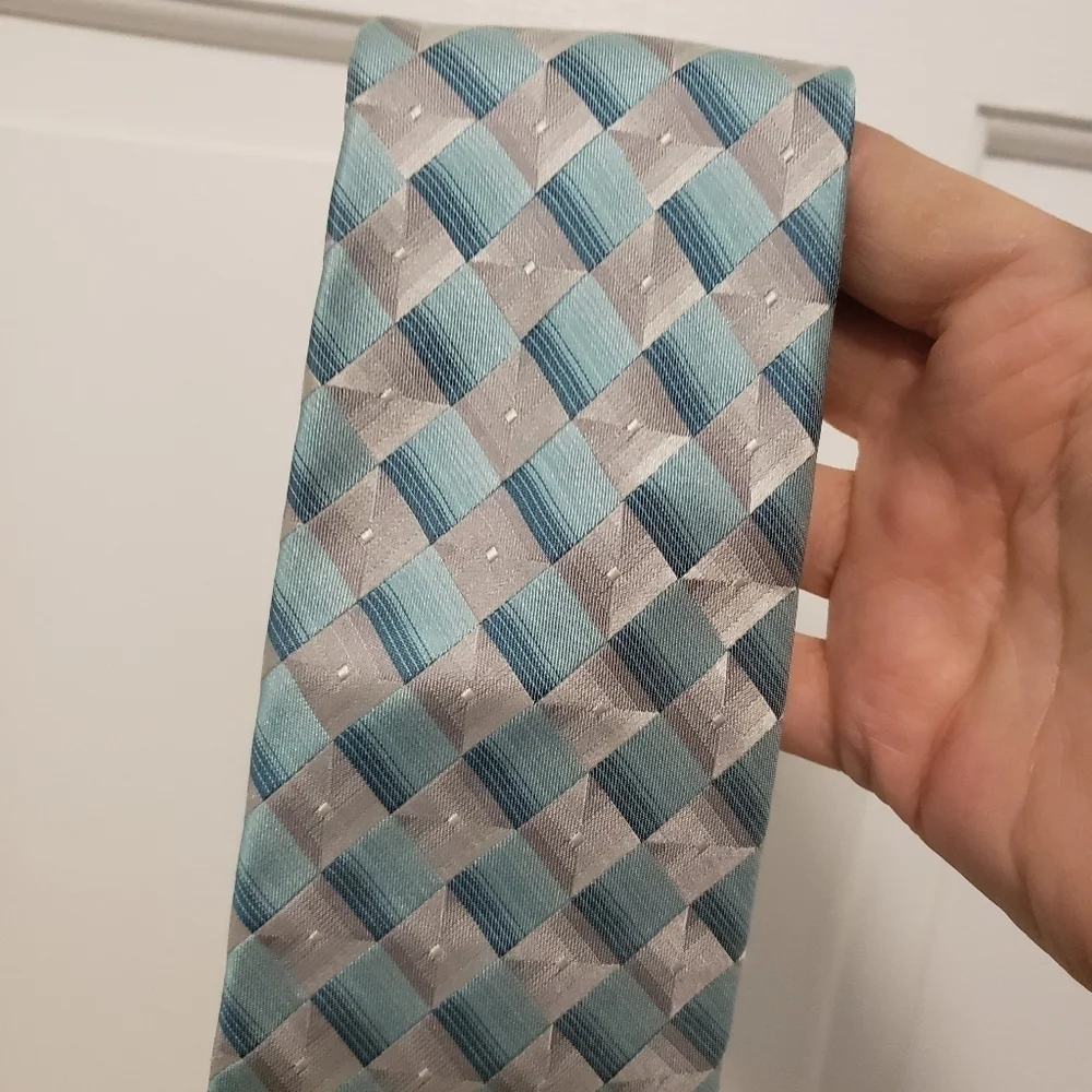 Stafford Essentials Men's 100% Silk Tie, Business, Preppy, Casual